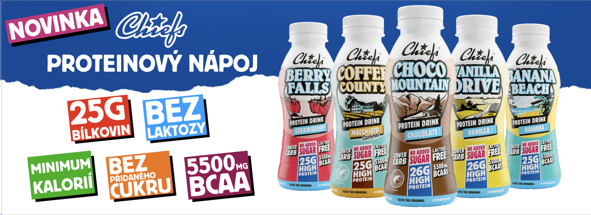 baner chiefs protein drinky